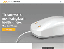 Tablet Screenshot of corticalmetrics.com